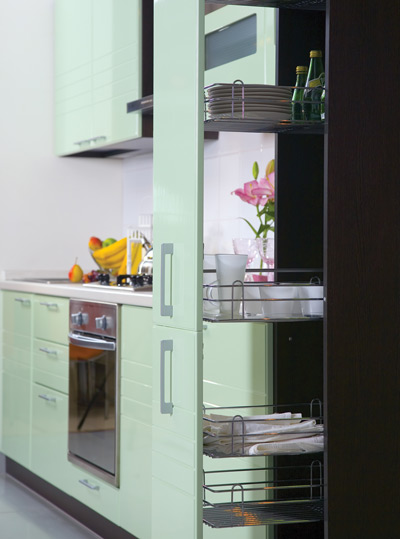 Minor changes can alter the look of your kitchen. Removing the sides